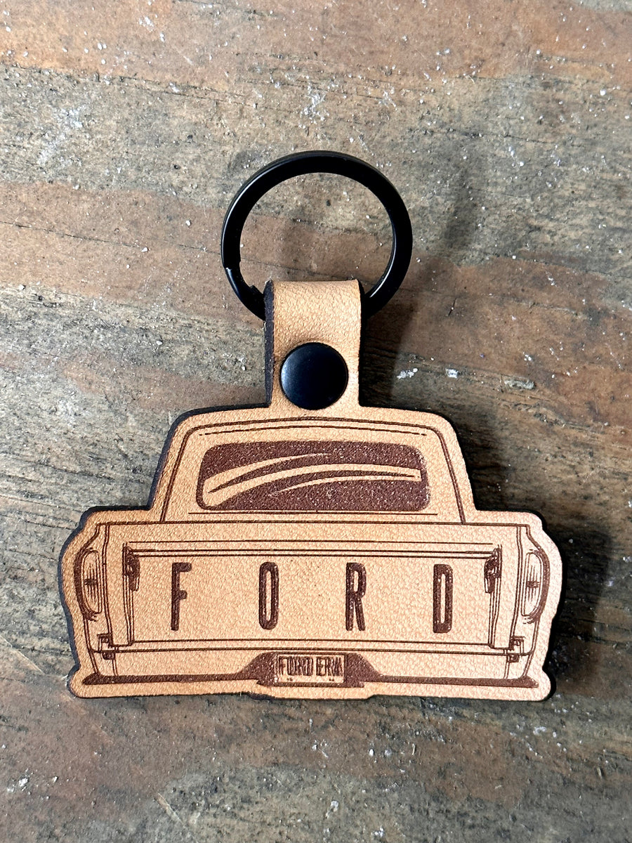 1961-63 Leather Keychain – Ford Era