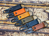 Slickside Crew Cab Handmade Leather Keychain