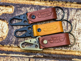 Bumpside Handmade Leather Keychain