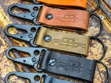 Dentside Crew Cab Handmade Leather Keychain