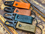 Bumpside Crew Cab Handmade Leather Keychain