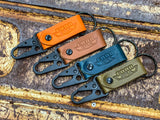Bumpside Crew Cab Handmade Leather Keychain