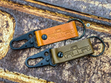 Fat Fender Handmade Leather Keychain