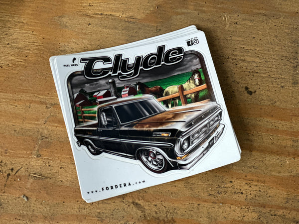 Clyde Sticker