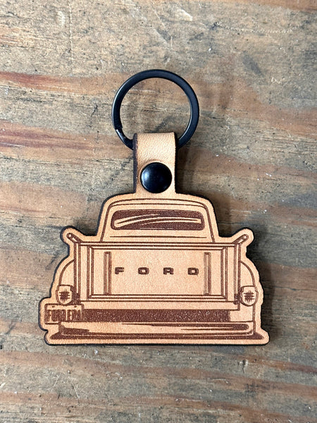 1953-56 Leather Keychain