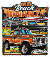 Solos Beach Bonanza 2025 - Event T-Shirt - PRE-ORDER