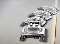 1948-50 4x4 Ford Pickup Sticker