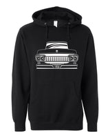 1958 Big Window Ford Pickup Hoodie