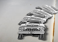 1960 4x4 Ford Pickup Sticker