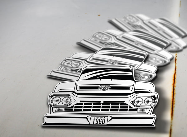 1960 Ford Pickup Sticker