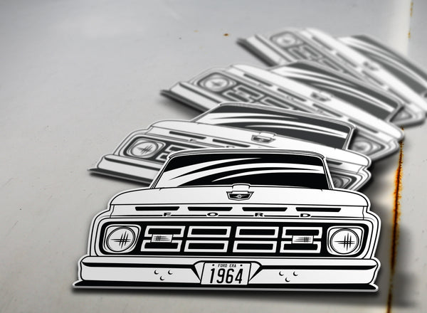 1964 Ford Pickup Sticker