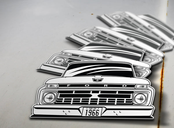 1966 Ford Pickup Sticker