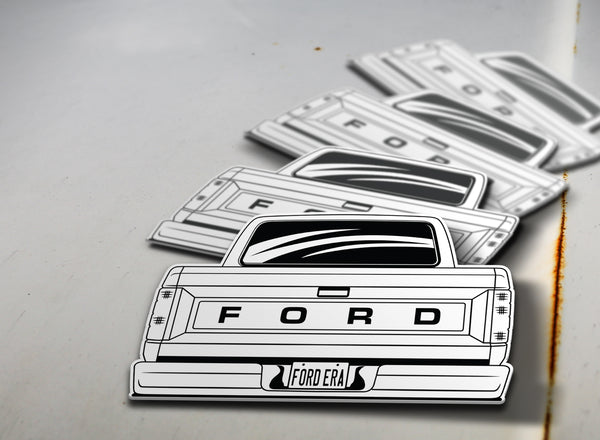 1980-86 Ford Pickup Rear Sticker