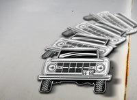 1966-68 Ford Bronco Sticker