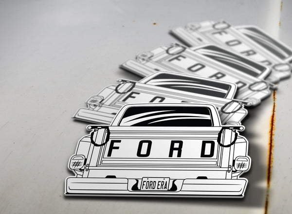 1980-86 Flareside Ford Pickup Rear Sticker