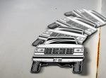 1987-88 4x4 Ford Pickup Sticker