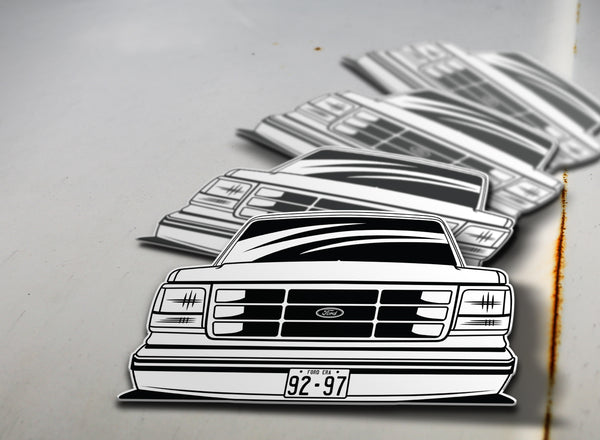 1992-97 Ford Pickup Sticker