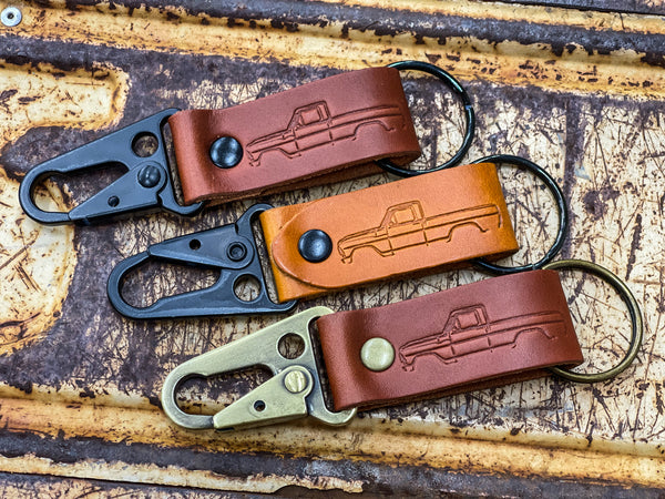 Bumpside Handmade Leather Keychain