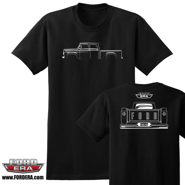 1957-60 Ford Crew Cab Truck Small Window Styleside T-Shirt